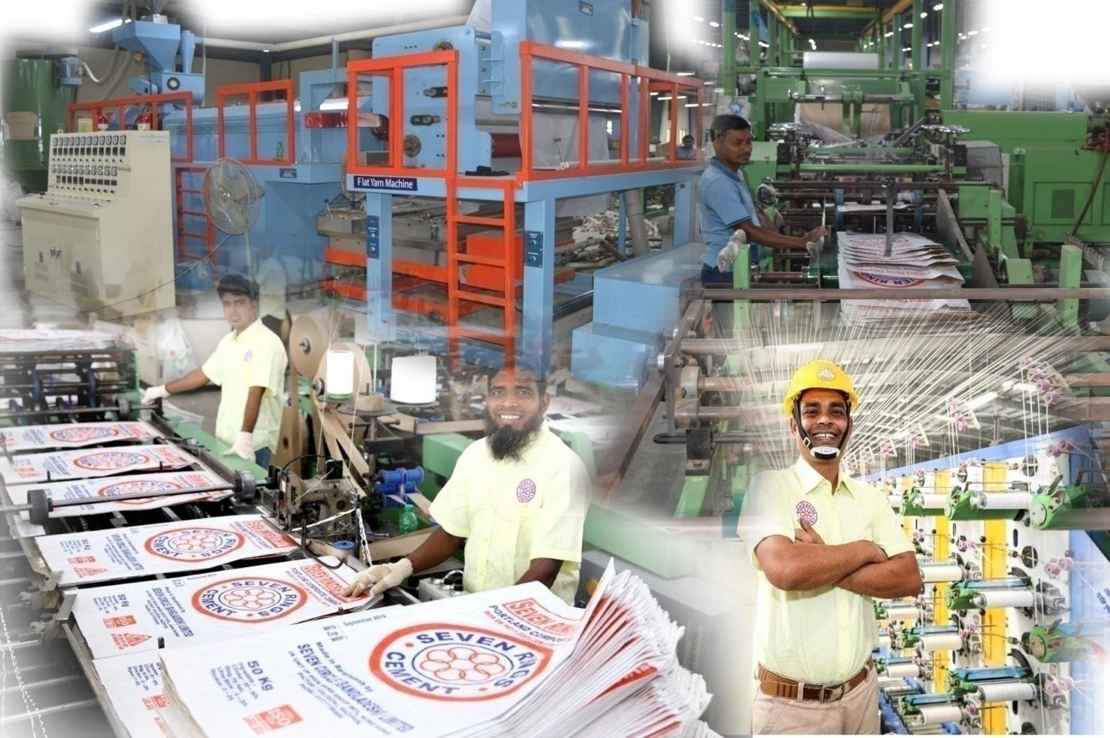 Weaving section